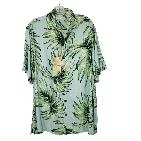 Caribbean Other - Caribbean Men's Tropical Hawaiian Shirt Sz 3XB Vacation Casual Camp Cruise Gift